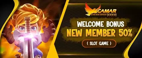 Bonus Selamat Datang Member Baru 100% promotion banner